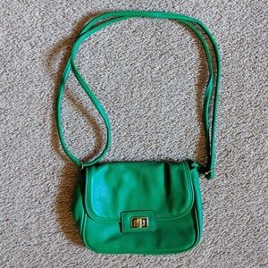 Green H&M Clutch Purse